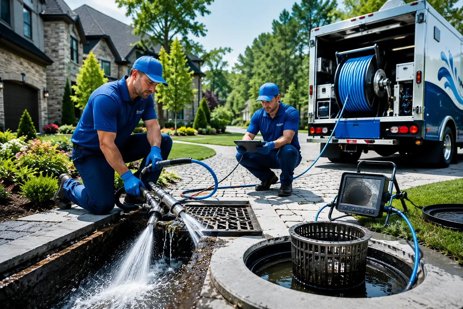 Local outdoor drain cleaning professionals in Mount Olive, AL